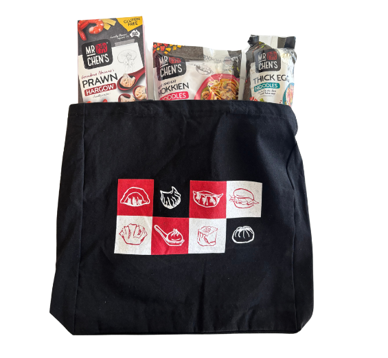 "Dumpling Delight" Shopping Tote